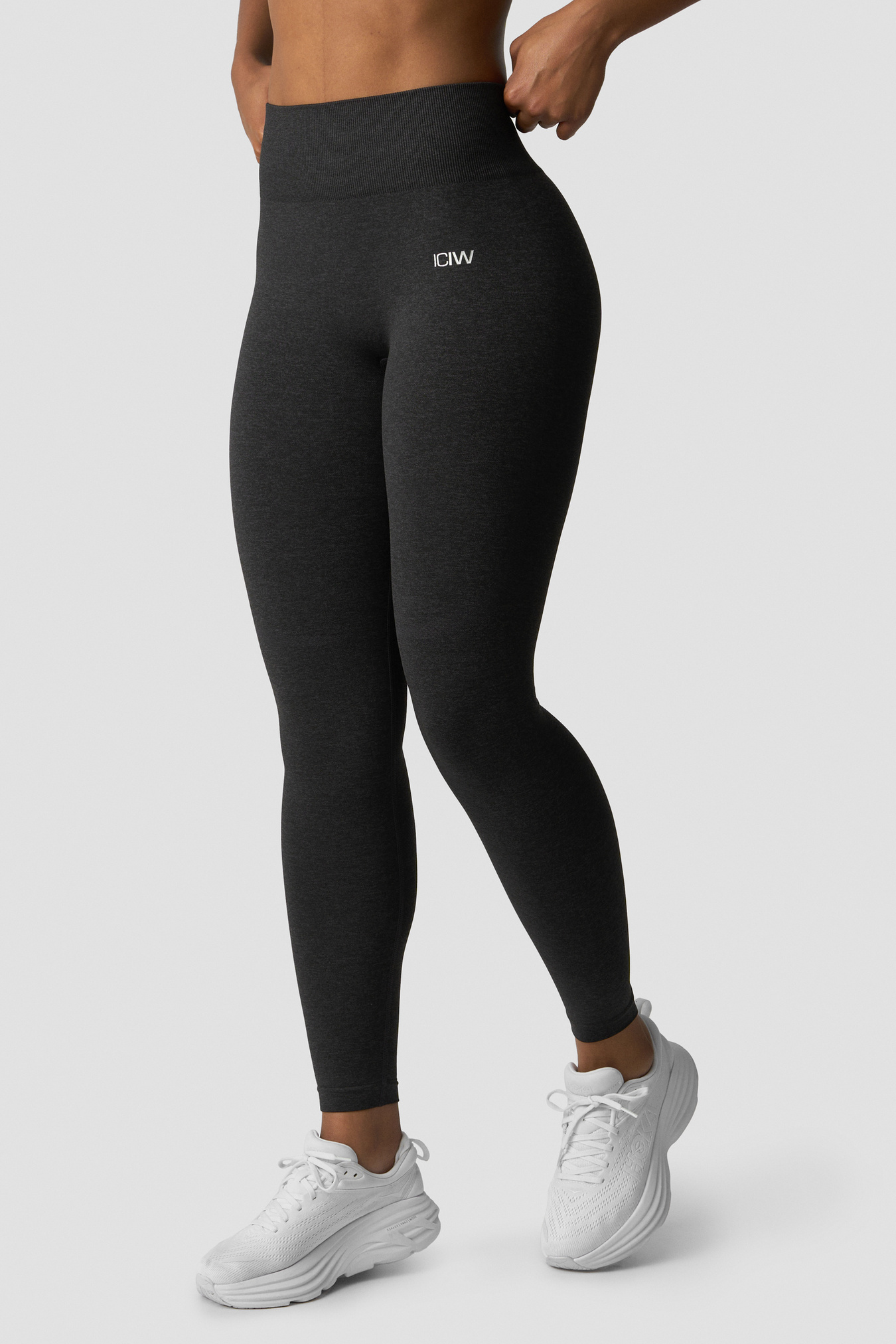 Divine Seamless Tights Wmn Graphite Melange - image 3