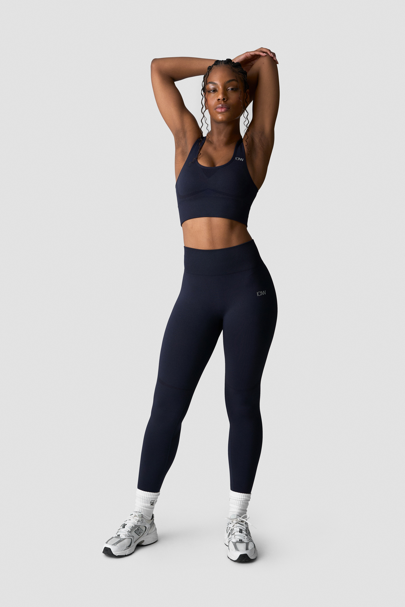 Divine Seamless Tights Wmn Navy - image 5