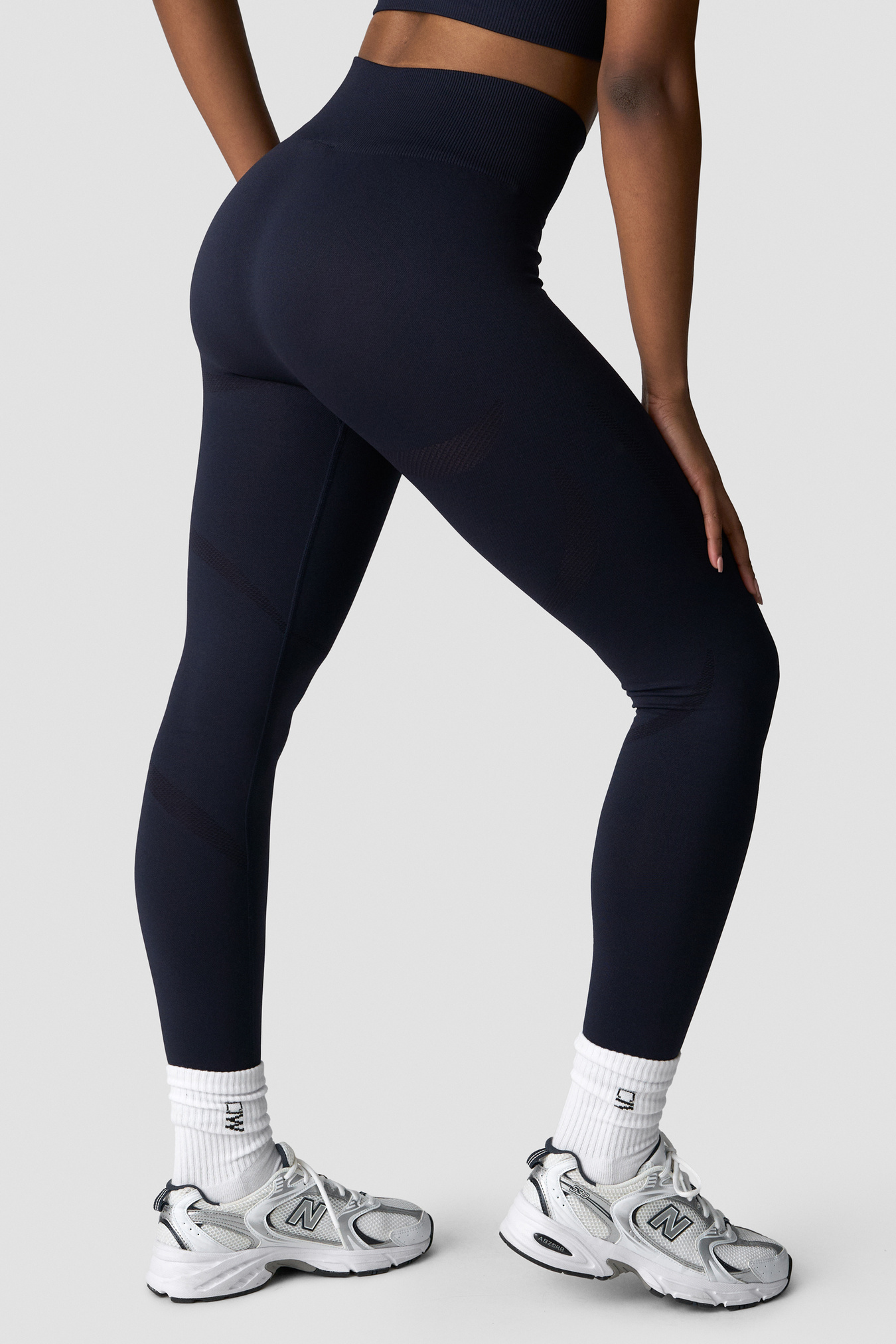 Divine Seamless Tights Wmn Navy - image 3