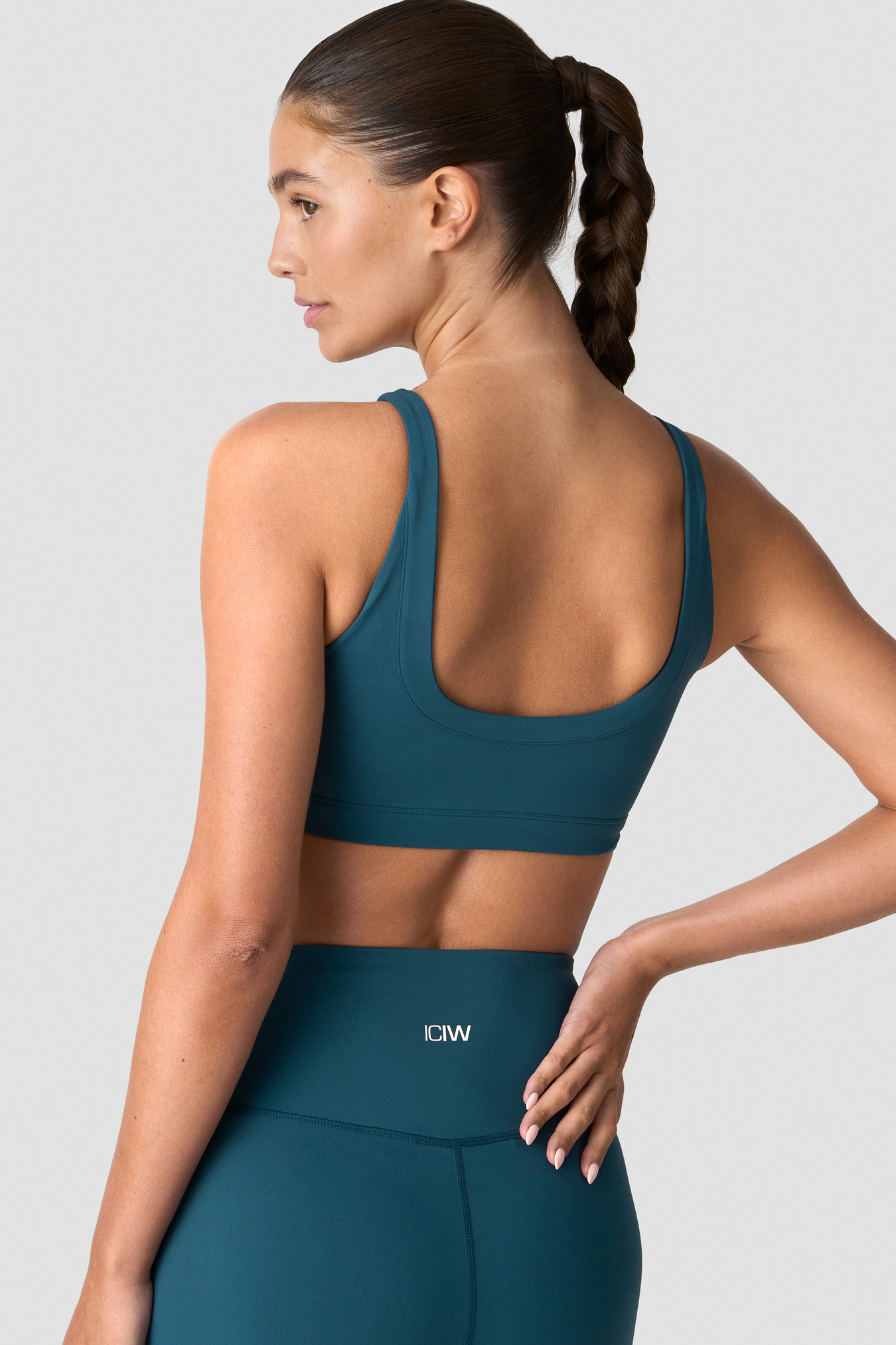 Nimble Sports Bra Teal - image 3