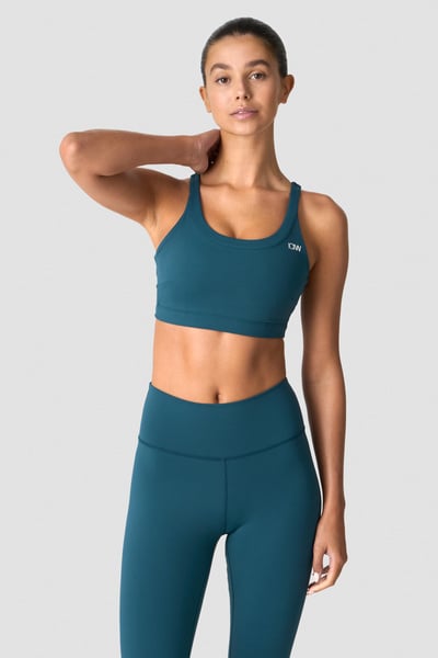 Nimble Sports Bra Teal - undefined
