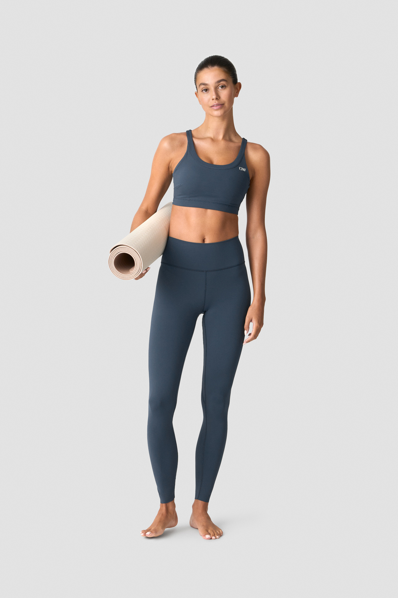 Nimble Sports Bra Dark Dusty Blue - image 3
