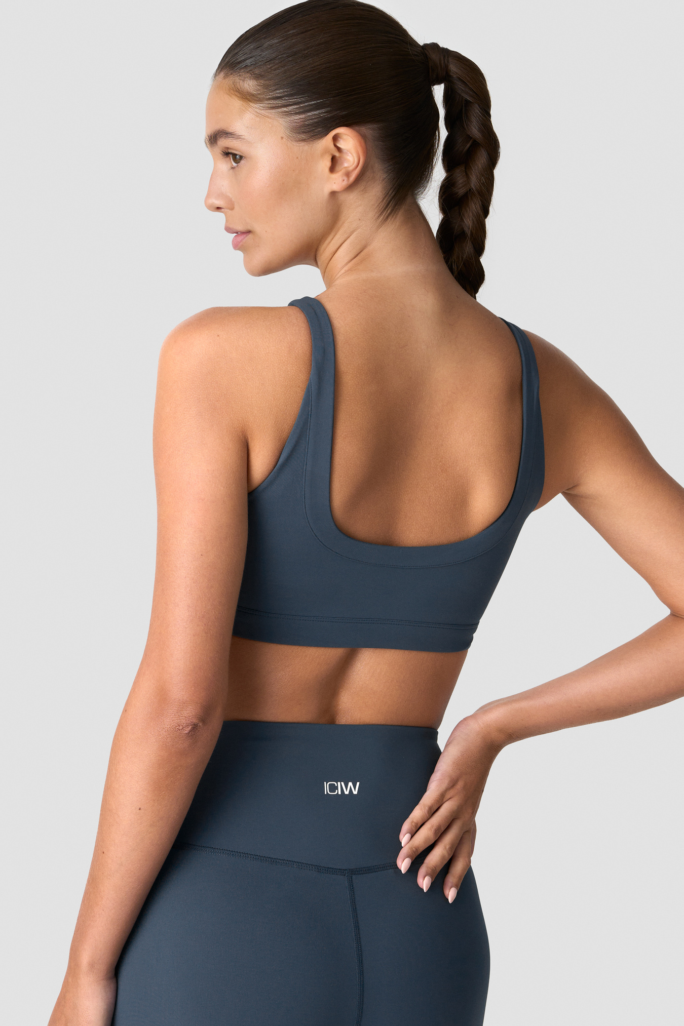 Nimble Sports Bra Dark Dusty Blue - image 2
