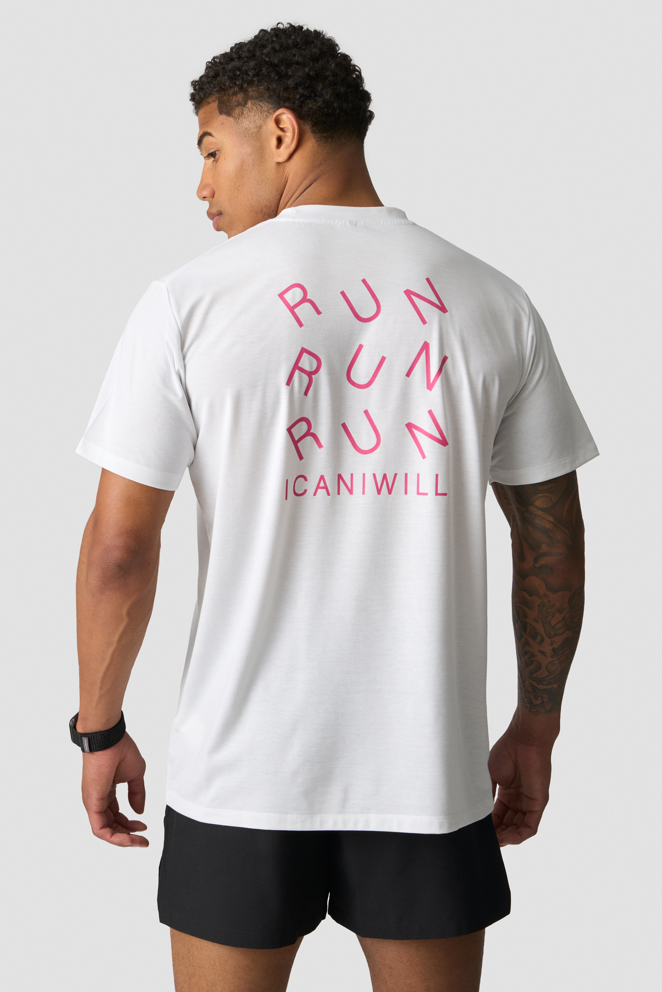 Essential Dri-Release Printed T-Shirt White - image 5