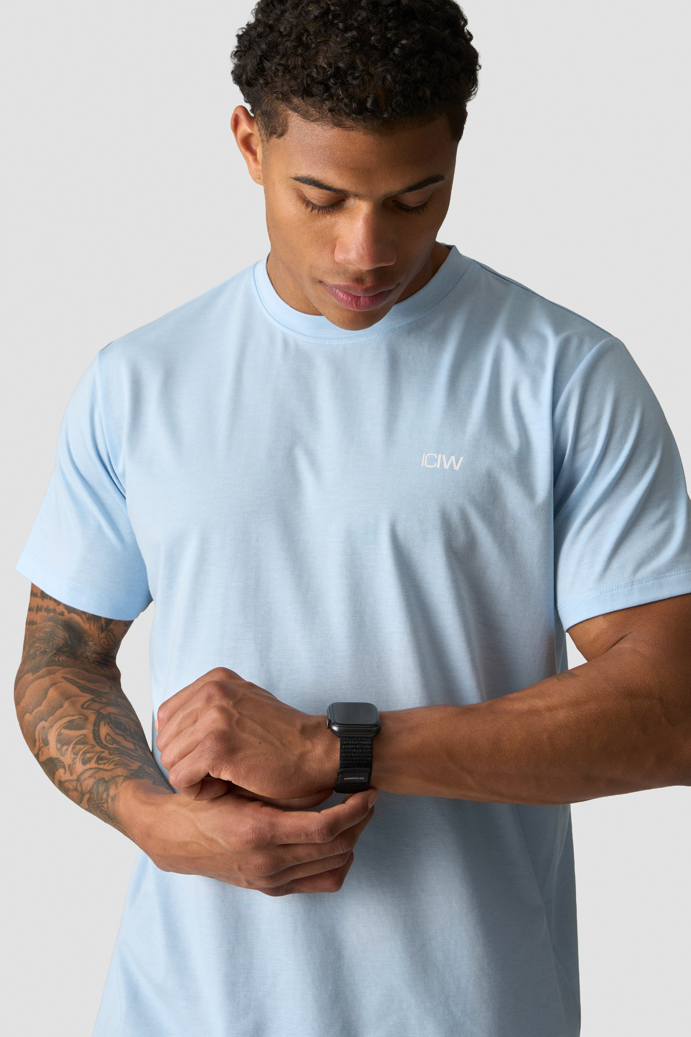 Essential Dri-Release Printed T-Shirt Arctic Blue - image 2