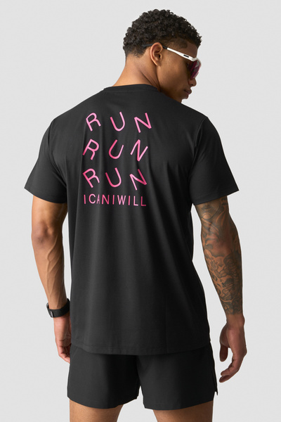 Essential Dri-Release Printed T-Shirt Black - undefined