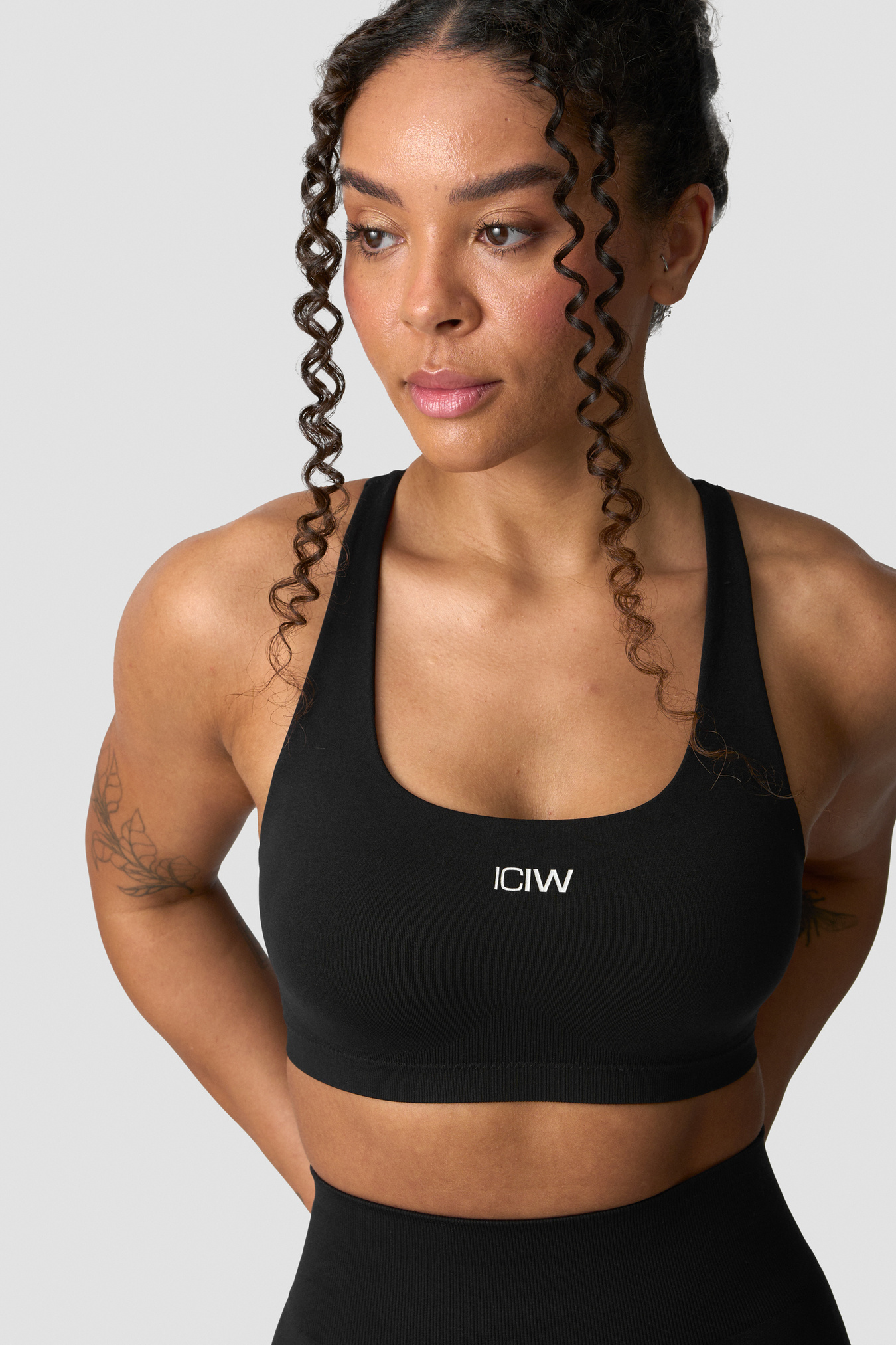 Smooth Seamless Sports Bra Black - image 3