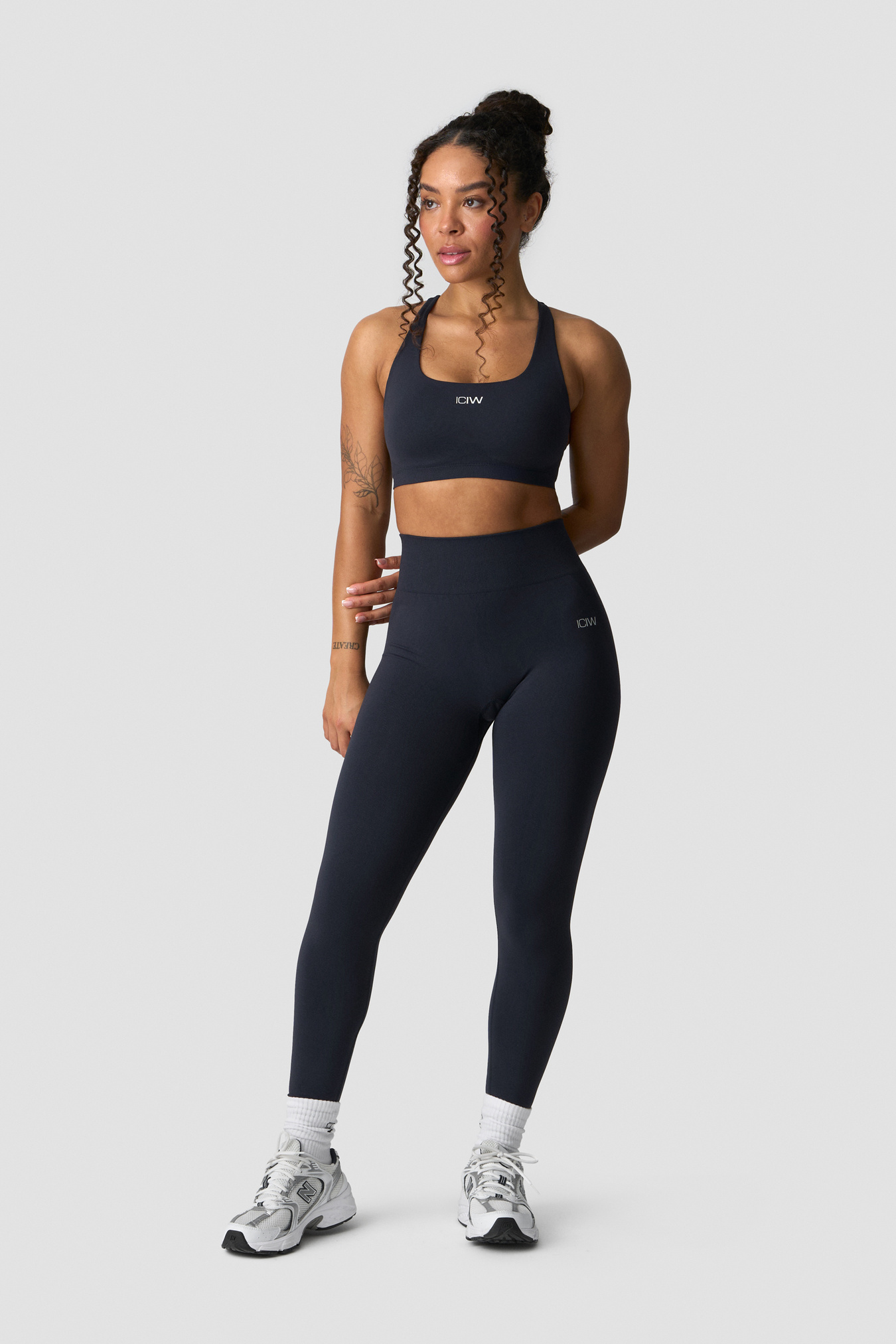 Smooth Seamless Tights Navy - image 5