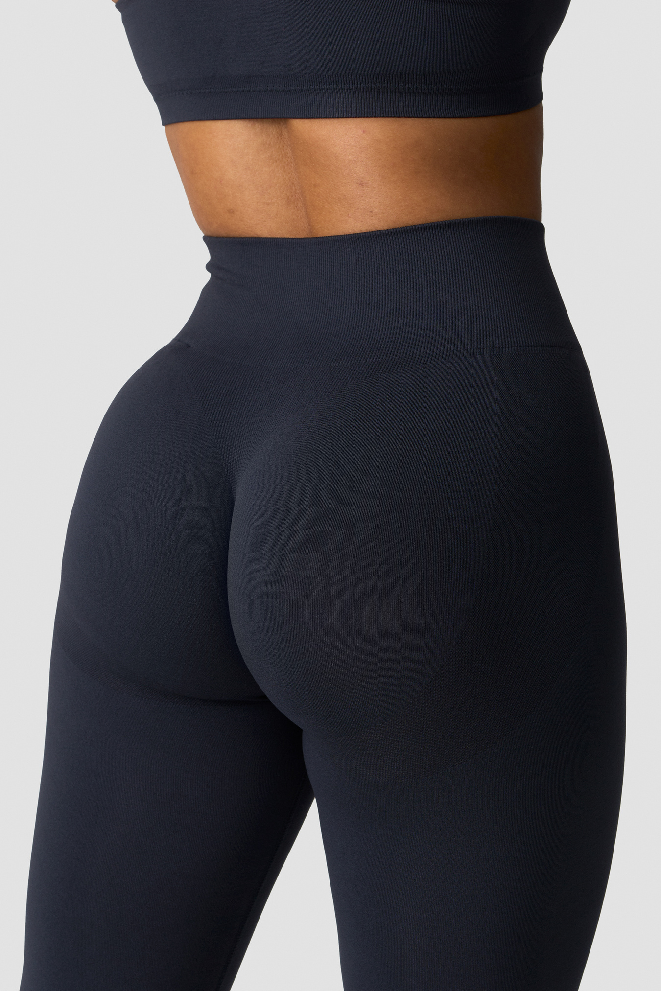 Smooth Seamless Tights Navy - image 2