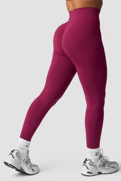 Smooth Seamless Tights Magenta Rose - undefined