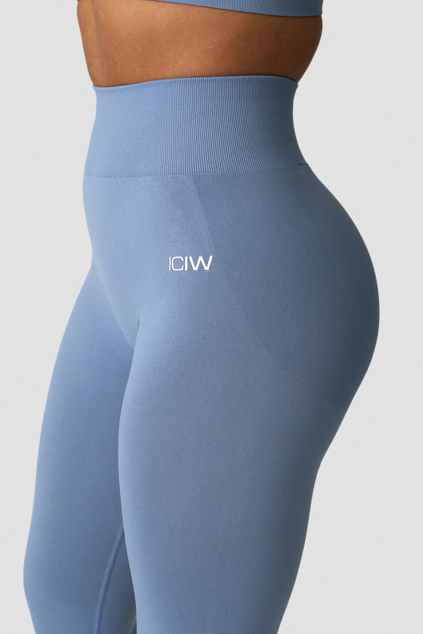 Smooth Seamless Tights Metal Blue - image 5