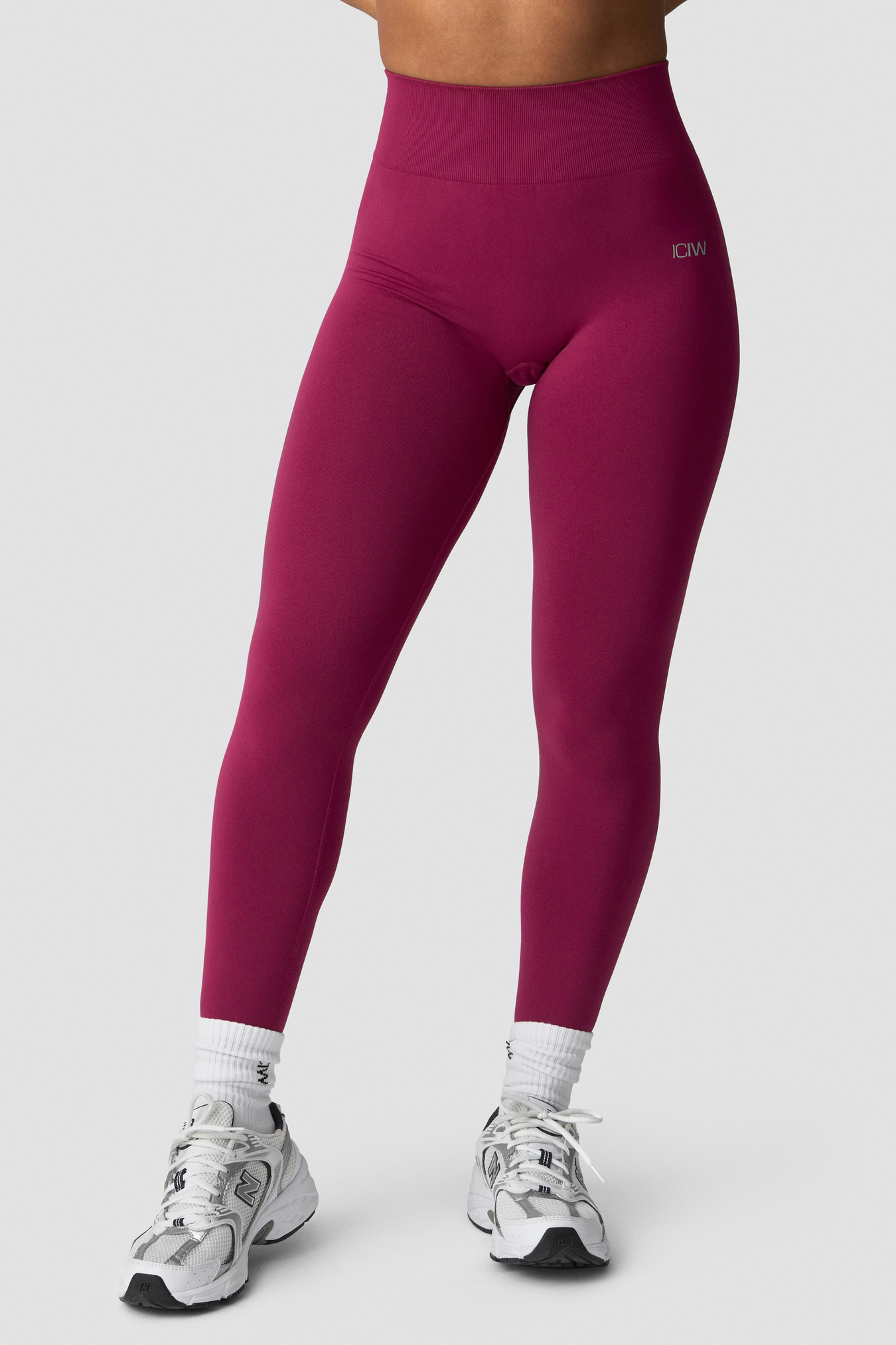 Smooth Seamless Tights Magenta Rose - image 4